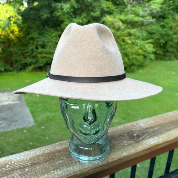 Eugenia Kim Virginia felt leather knot strap Hat main image 4